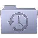Backup Folder Lavender Icon